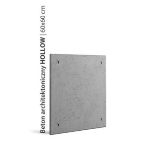 beton architektoniczny 60x60 cm szary hollow