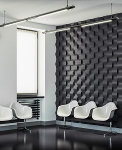 Panele 3D dekoracje ścienne Twist Fala Loft Design System