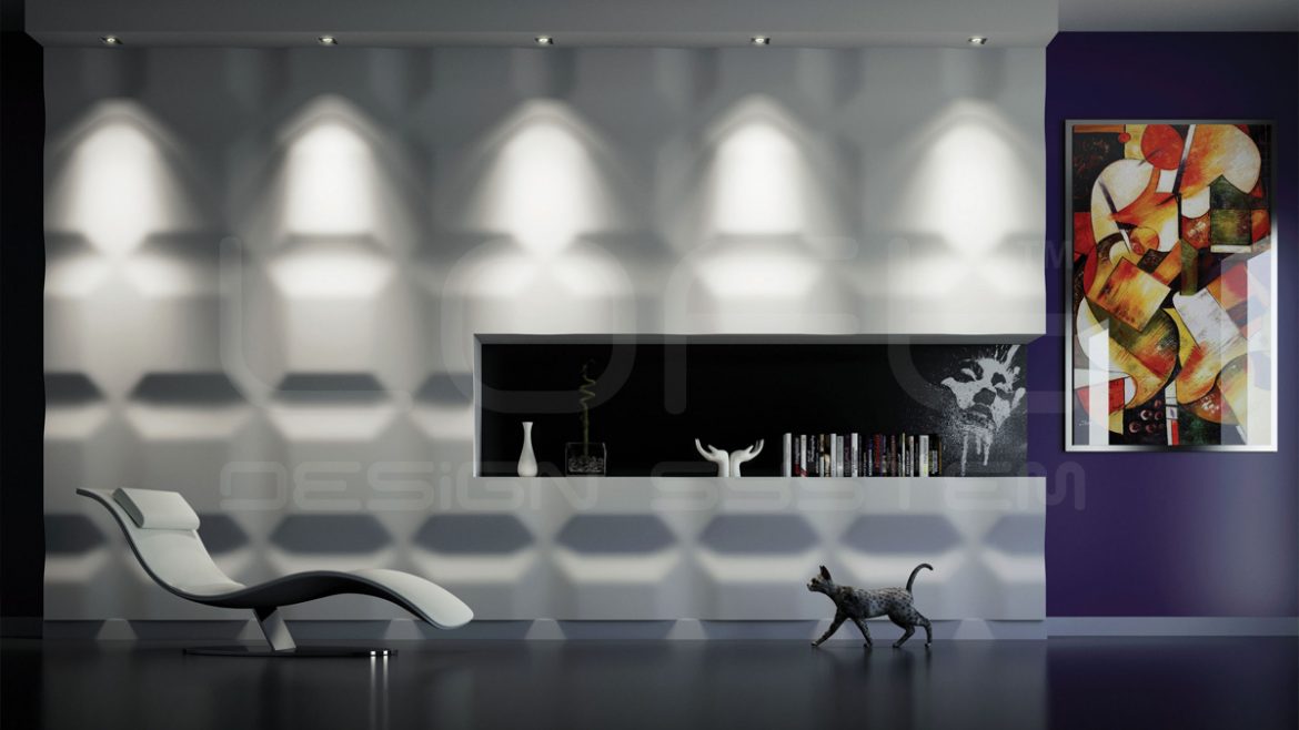 Panele 3D dekoracje ścienne Chocolate bar Loft Design System