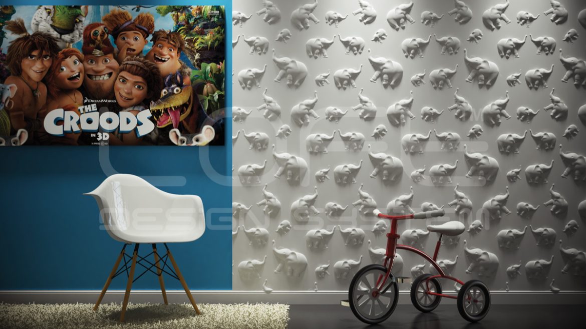 Panele 3D dekoracje ścienne Jungle Loft Design System