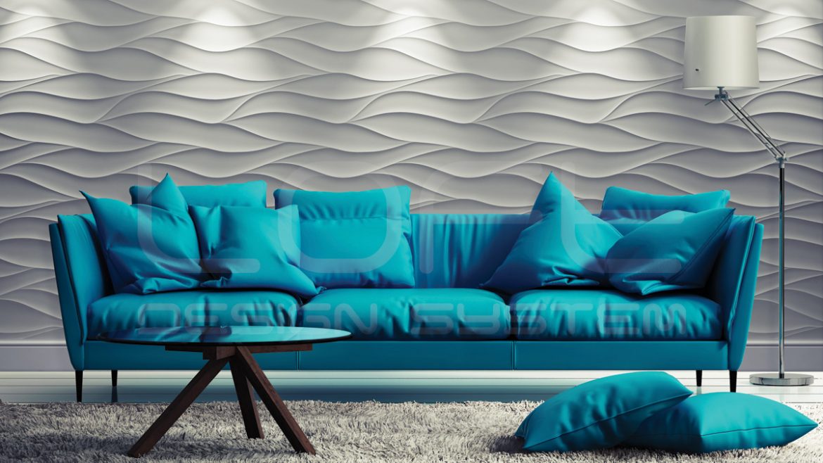 Panele 3D dekoracje ścienne Sand Storm Loft Design System