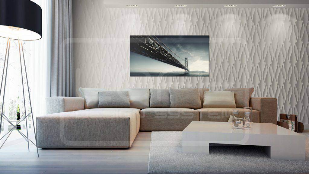 Panele 3D dekoracje ścienne Flow Loft Design System