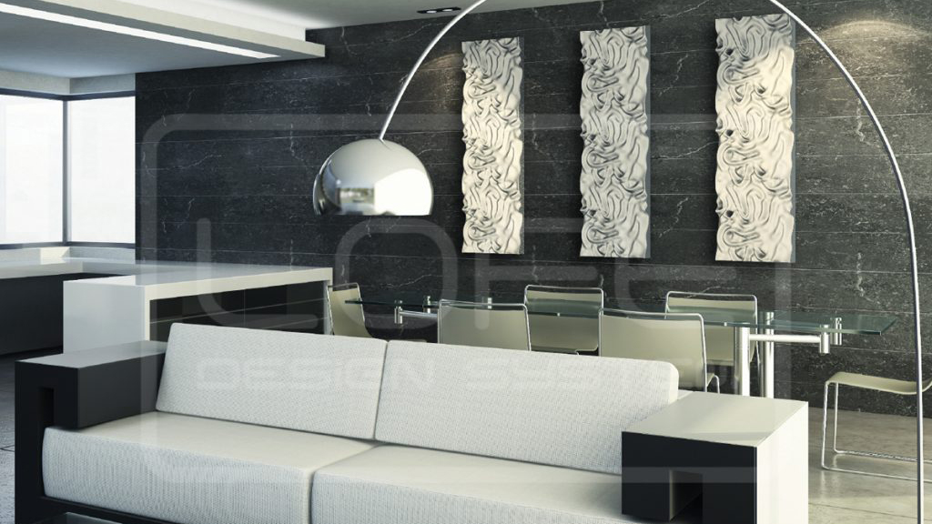 Panele 3D dekoracje ścienne Canyon Loft Design System