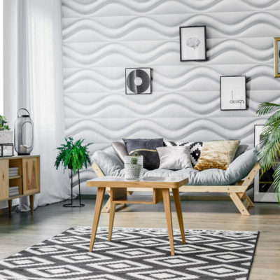 panele ścienne 3d salon panele dekoracyjne loft design system model 17 Hourglass sklep internetowy