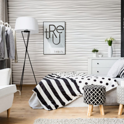 panele ścienne 3d sypialnia panele dekoracyjne loft design system model 28 ripples sklep internetowy