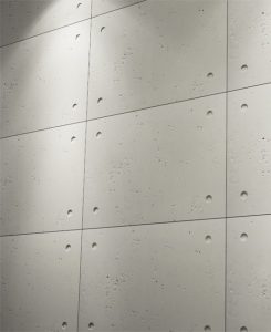 panele imitujące beton concrete beton Ivory White Hollow