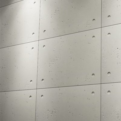 panele imitujące beton concrete beton Ivory White Hollow
