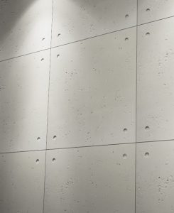 panele imitujące beton concrete beton Ivory White Hollow