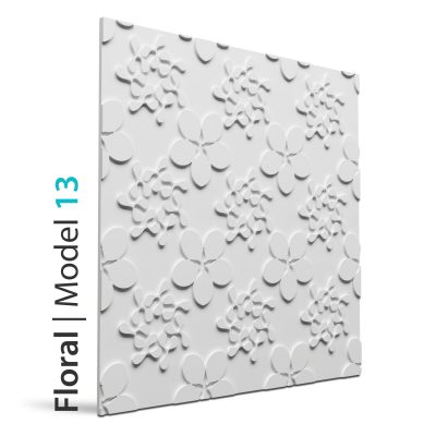 Panel beton grc Floral model 13