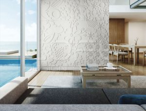 Loft Design System Floral panele betonowe grc, beton architektoniczny