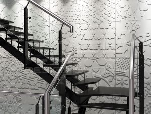 Loft Design System Floral panele betonowe grc, beton architektoniczny