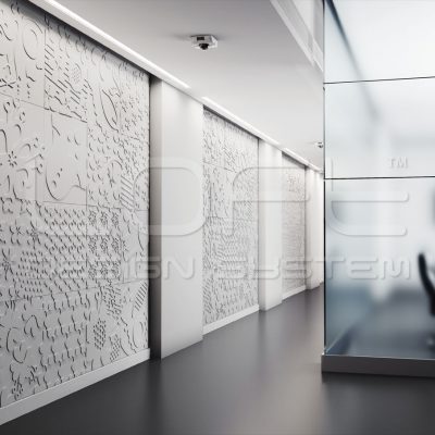 Loft Design System Floral panele betonowe grc, beton architektoniczny