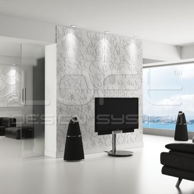 Loft Design System Floral panele betonowe grc, beton architektoniczny