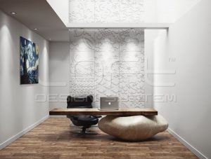 Loft Design System Floral panele betonowe grc, beton architektoniczny