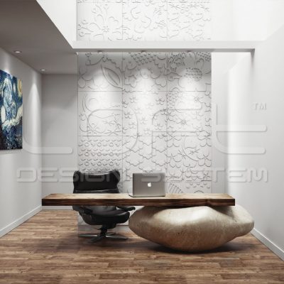Loft Design System Floral panele betonowe grc, beton architektoniczny