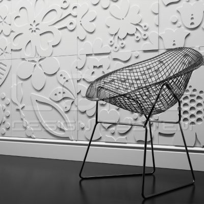 Loft Design System Floral panele betonowe grc, beton architektoniczny
