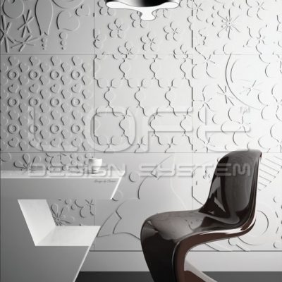 Loft Design System Floral panele betonowe grc, beton architektoniczny