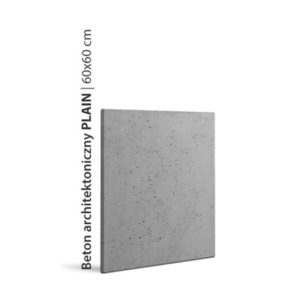 beton architektoniczny 60x60 cm szary plain